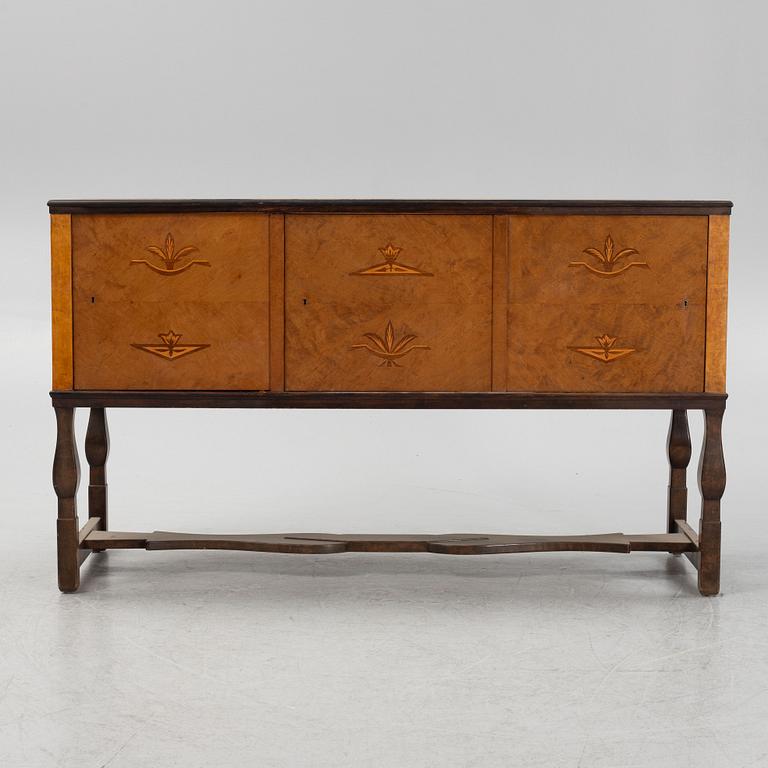 Carl Malmsten, sideboard, "Haga", Nordiska Kompaniet, 1920-tal.