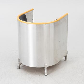 Mats Theselius, Armchair, "Aluminium", Källemo, Värnamo, Sweden.