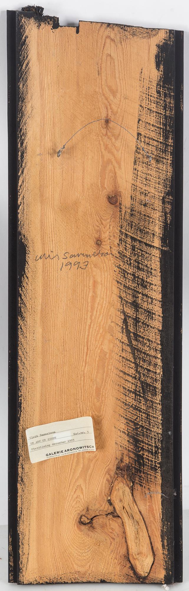 ULRIK SAMUELSON, oil on panel, signed and dated 1993 verso.