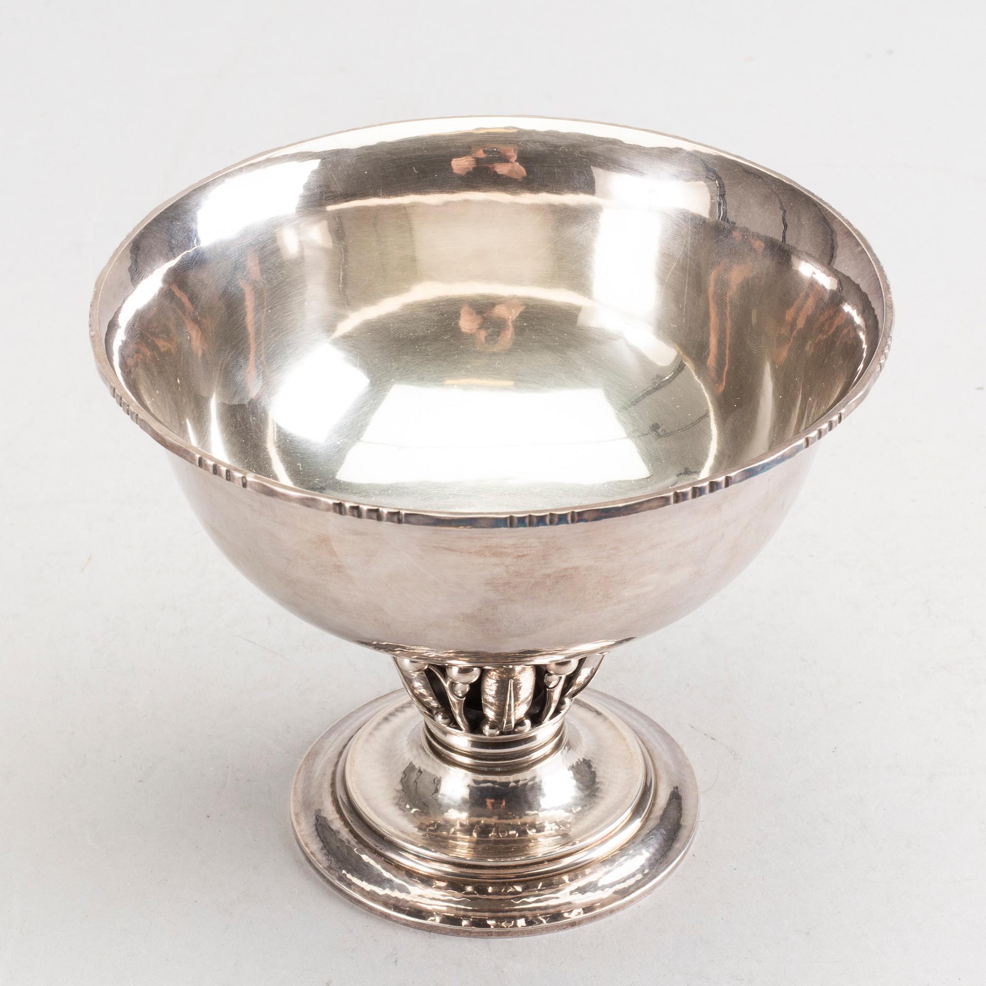 GEORG JENSEN, a sterling silver bowl.