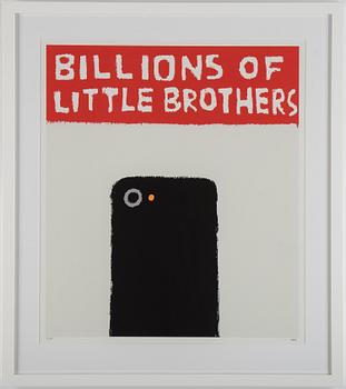 Marcus Mårtenson, silkscreen in colours, 2014, signed 2/25.