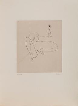 HANS BELLMER, "Les anagrammes du corps". 10 etchings, 1973, each signed in pencil and numbered 72/100.