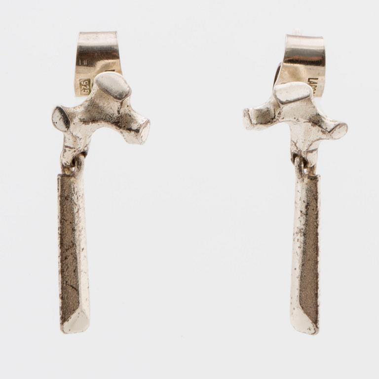 LAPPONIA, earrings and ring, Finland, 1991.