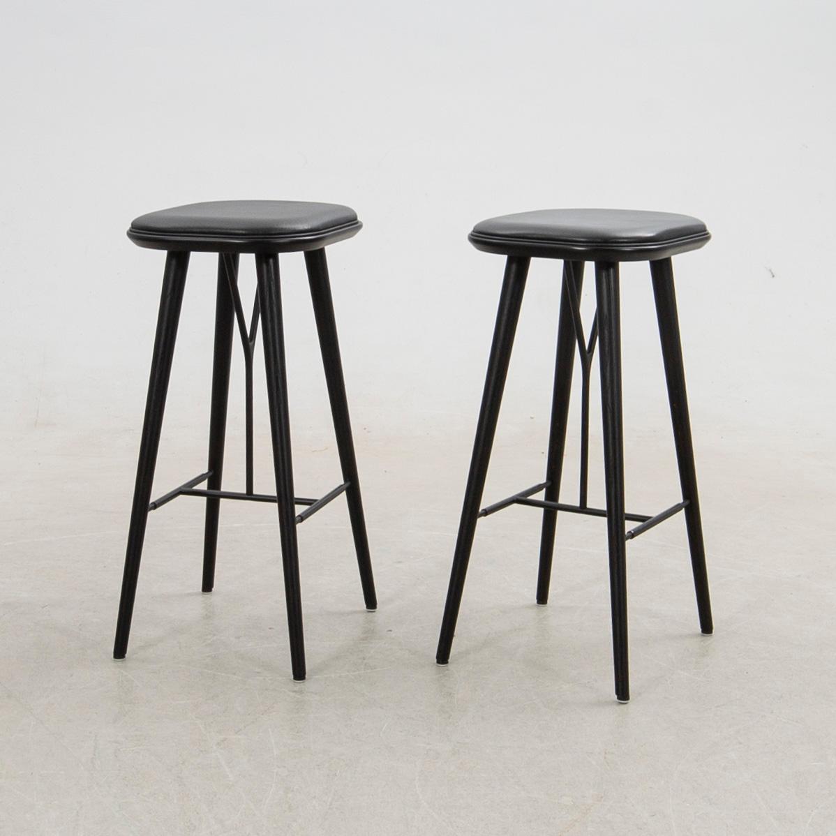 Space Copenhagen, barstolar, 6 st, "Spine", Fredericia, Danmark, 2019.