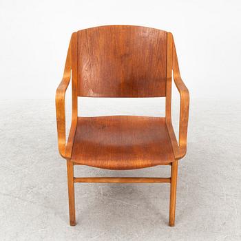 Peter Hvidt & Orla Mølgaard Nielsen, an  'Ax Chair' armchair, Fritz Hansen, Denmark, 1950's/60's.