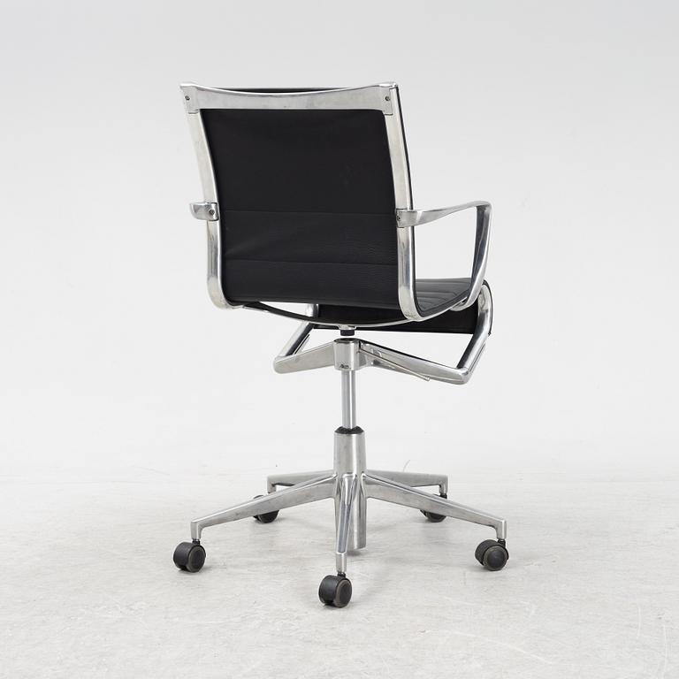 Alerto Meda, a swivel chair, Alias, Italy.