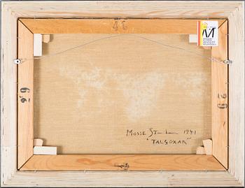 MOSSE STOOPENDAAL, oil on canvas, signed and dated -41.