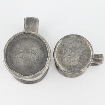 A set of 9 measurments wherof one Brenu, France, late 19th century.