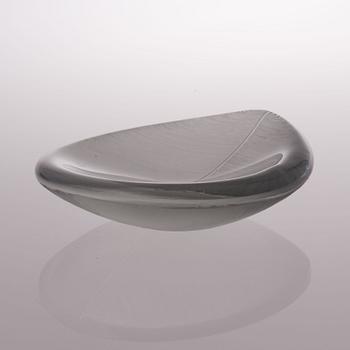 A model 3337 glass bowl signed Tapio Wirkkala Iittala -55.