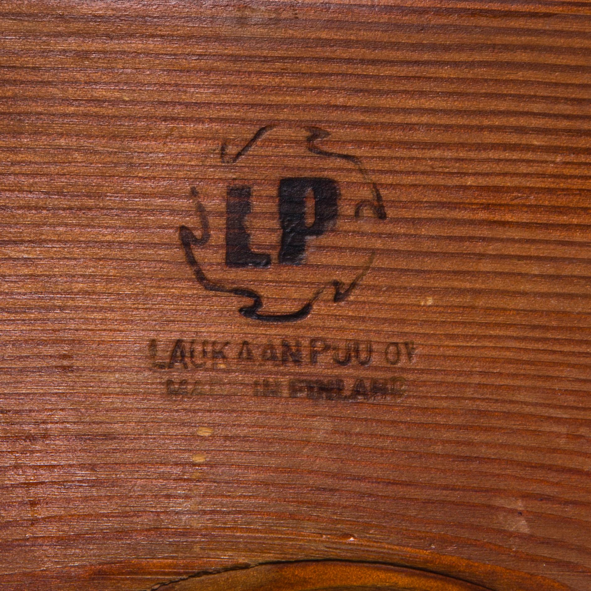 PALL, "Pirkka", Ilmari Tapiovaara, Laukaan Puu 1900-talets mitt.