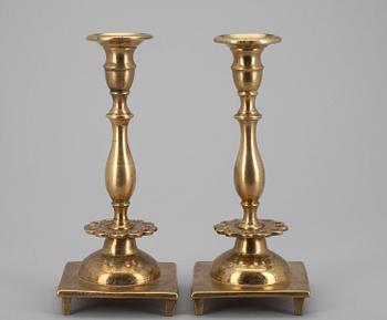 LJUSSTAKAR, ett par, barock, Mellaneuropa, 1700-talets början.