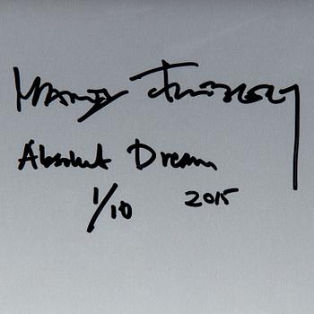 MARIA FRIBERG, photography, diasec mounted. Signed and numbered 1/10 and dated 2015 on verso.