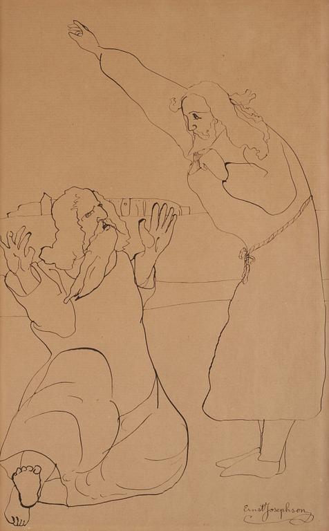 Ernst Josephson, Figure Scene.