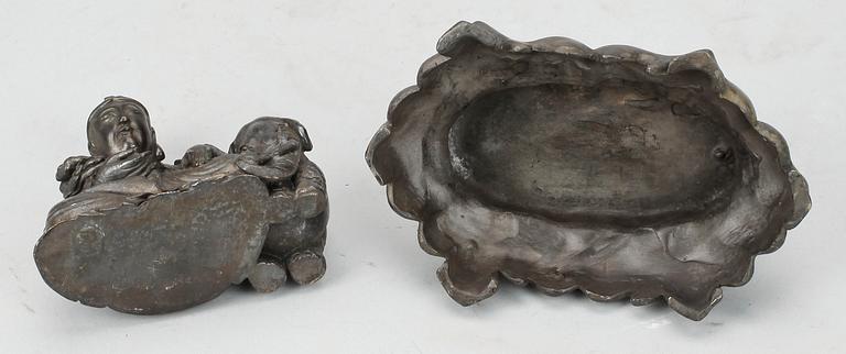 FIGURIN, brons, Kina 1900-tal.