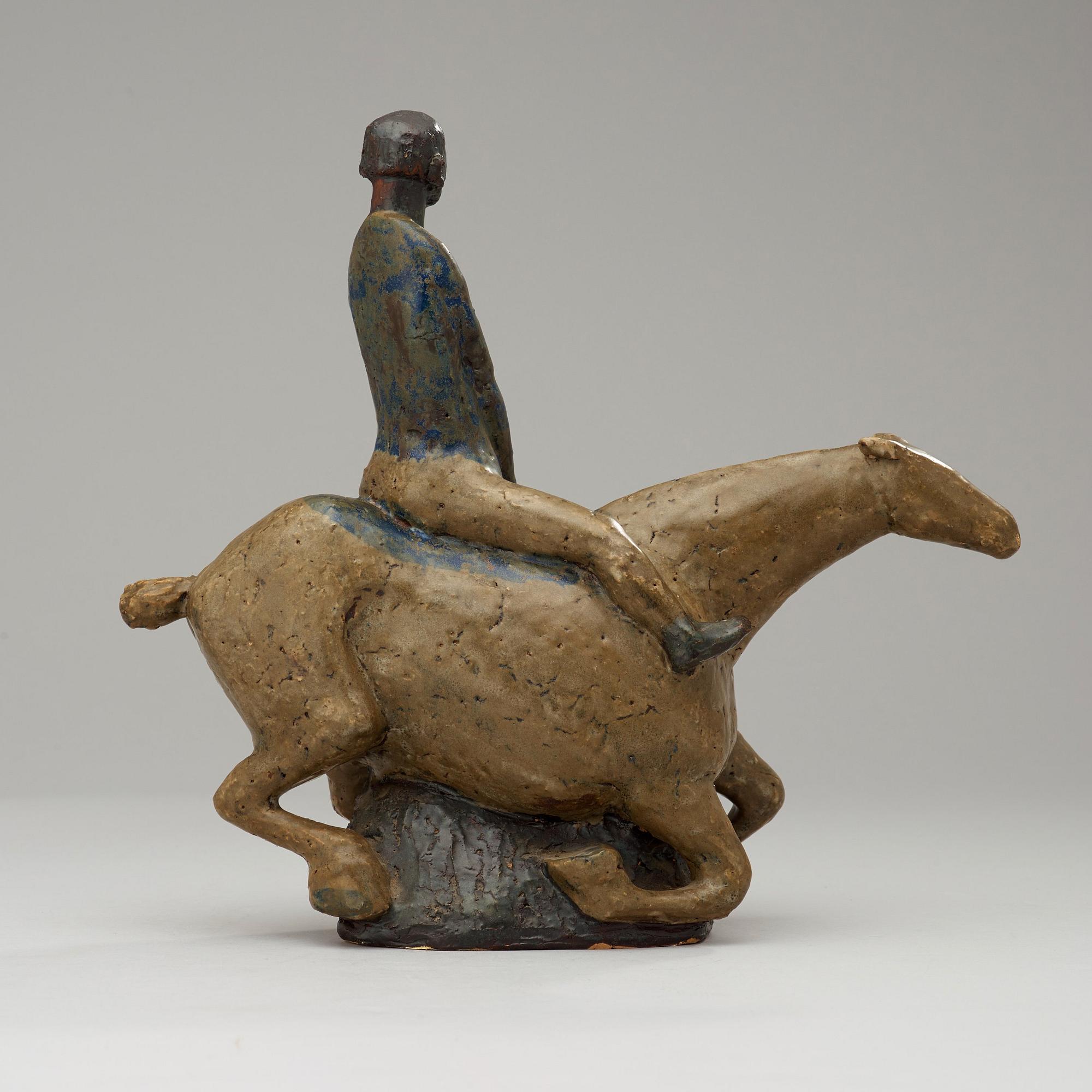 ÅKE HOLM, skulptur, Höganäs 1950-tal.