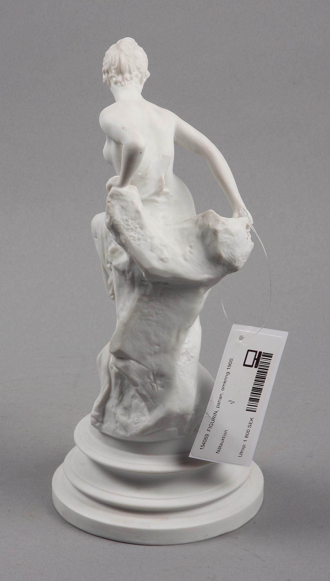 FIGURIN, parian, omkring 1900.