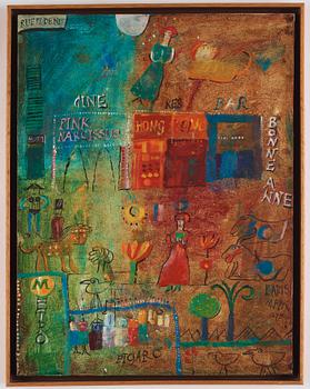 Madeleine Pyk, Scene from Paris.