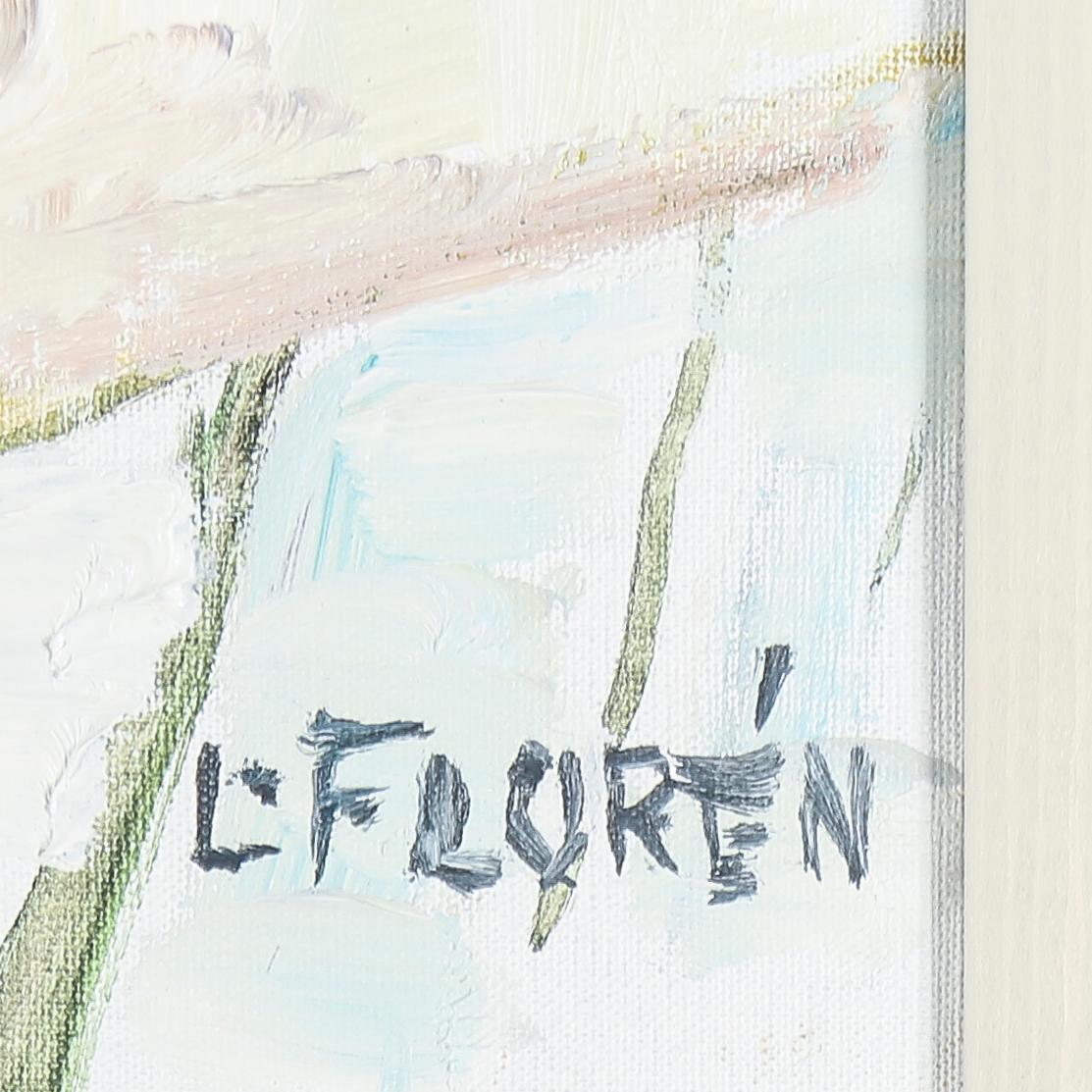 LARS FLORÉN, olja på duk, signerad.