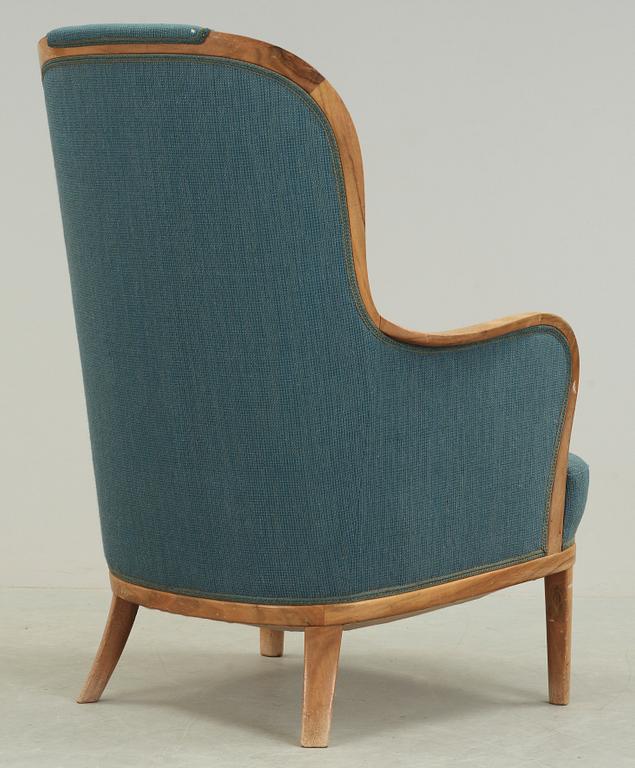 FÅTÖLJ, "Advokaten", Carl Malmsten, omkring 1900-talets mitt.