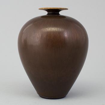 BERNDT FRIBERG, vas av stengods, Gustavsberg studio 1959.