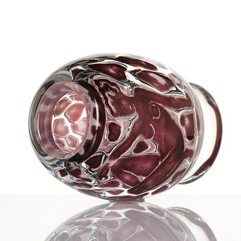 Edvin Öhrström, vas, glas, ariel, Orrefors 1950.