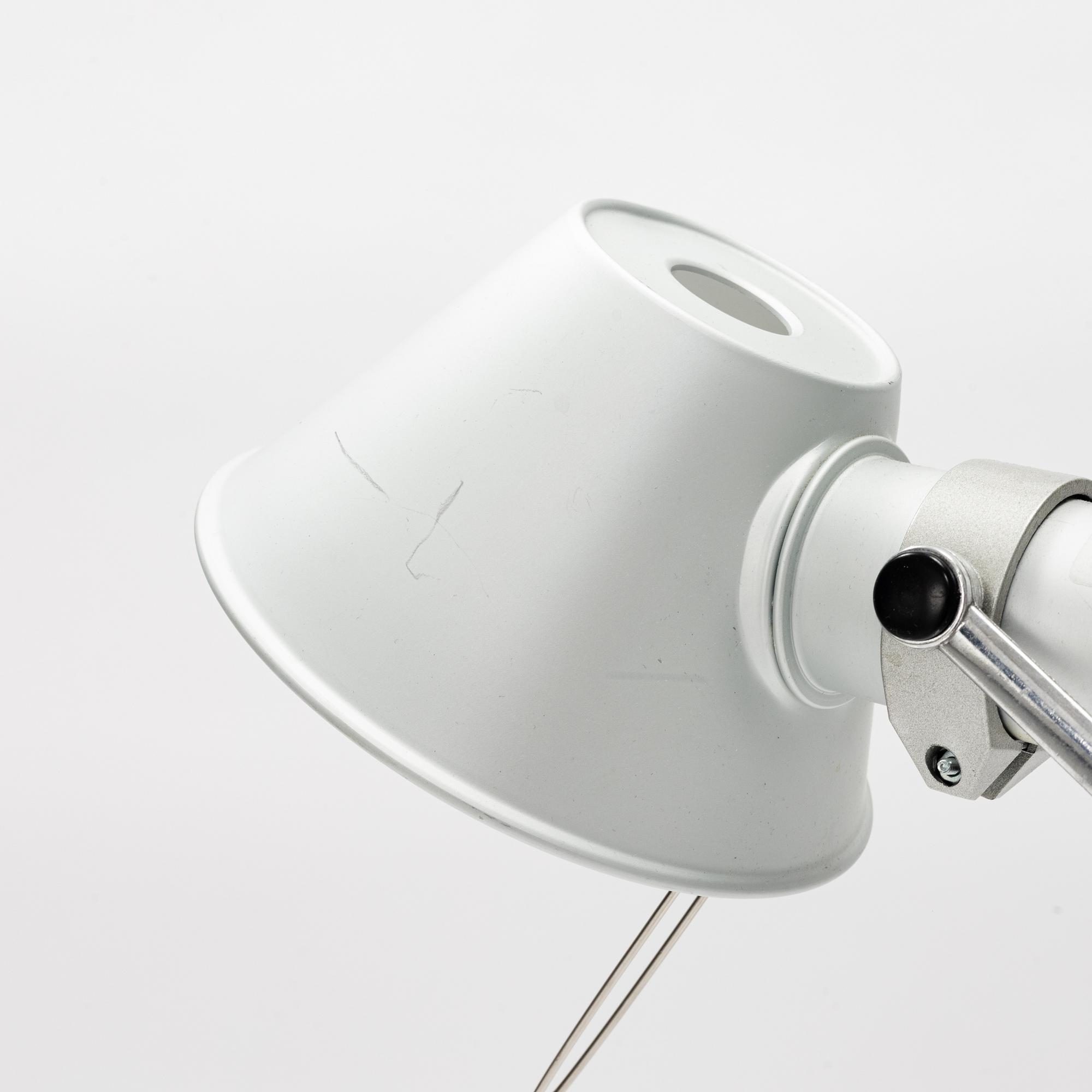 Michele De Lucchi & Giancarlo Fassina, skrivbordslampor, ett par, "Tolomeo", Artemide, Italien.