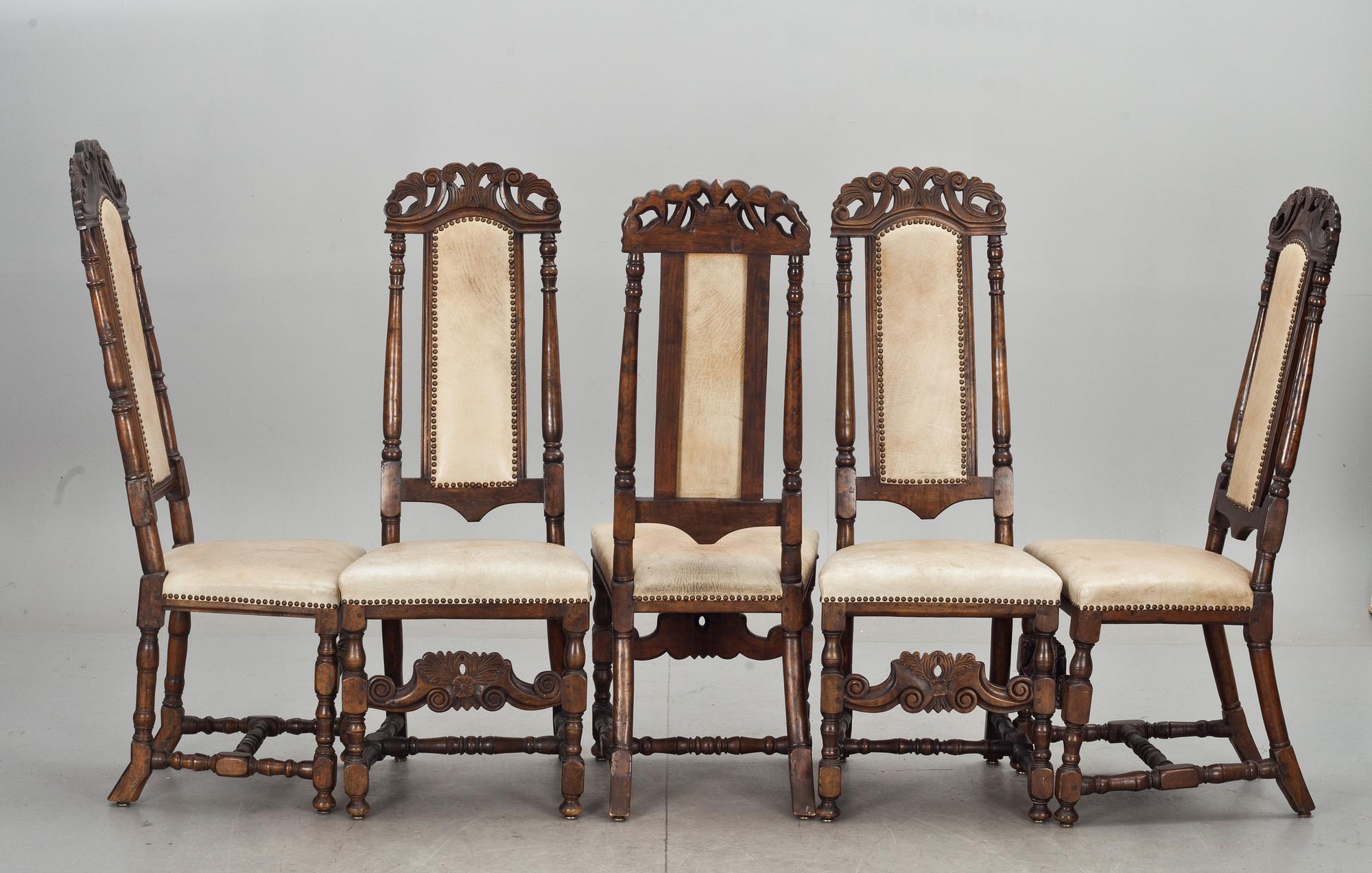 STOLAR, 4+1. Barock, 1700-tal.