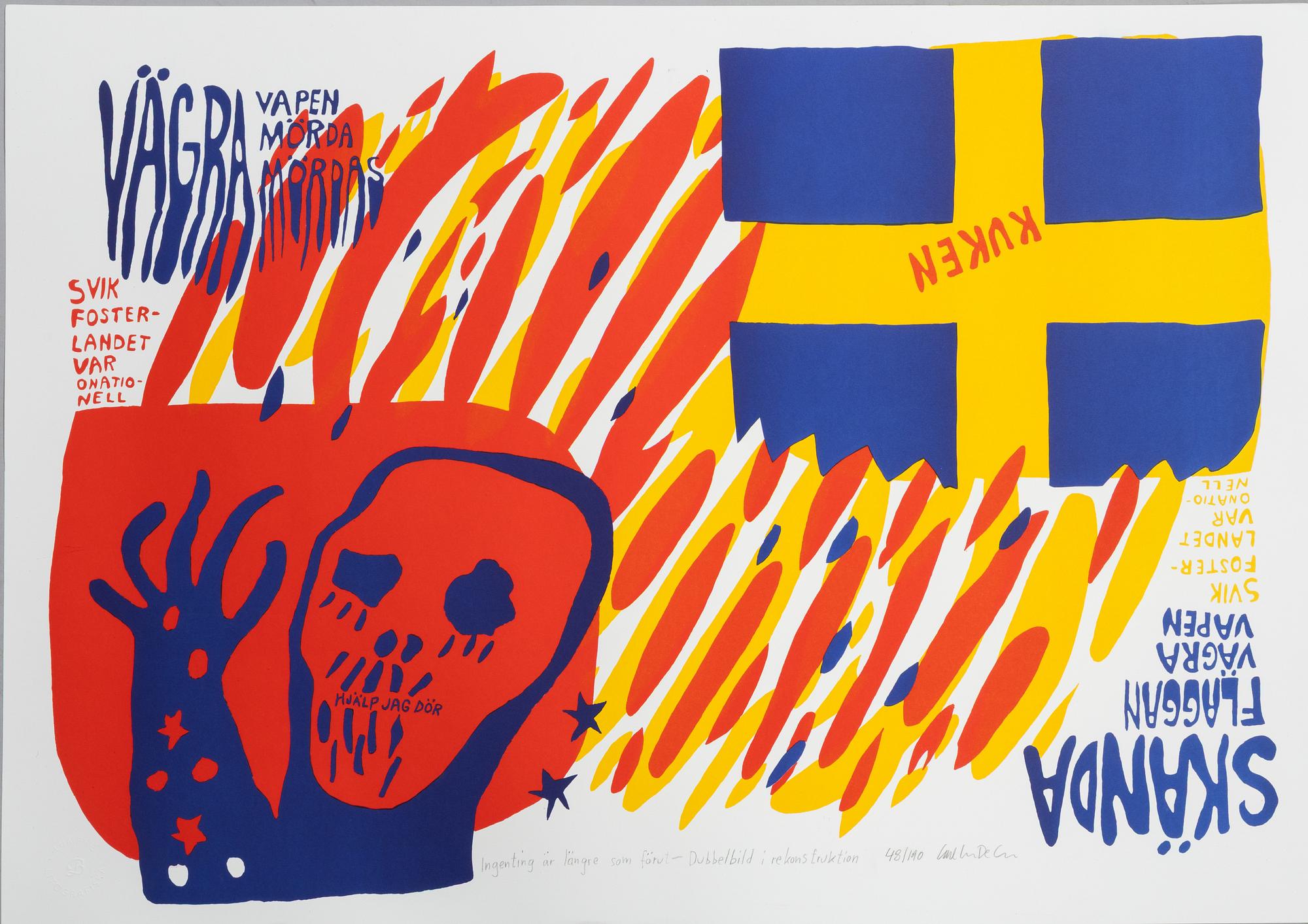 Carl Johan De Geer, "Ingenting är längre som förut - Dubbelbild i rekonstruktion".