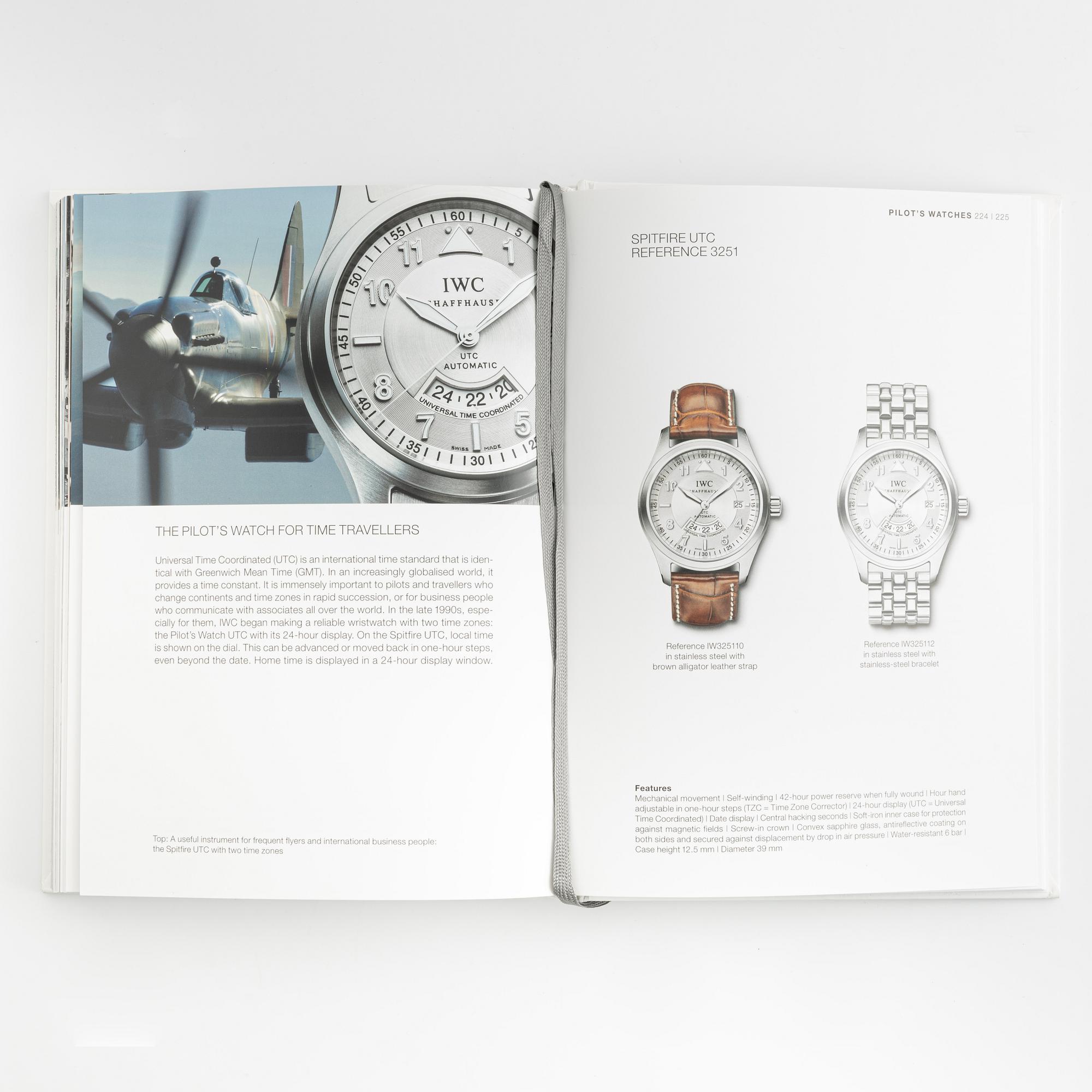 IWC, Pilot Spitfire UTC, wristwatch, 39 mm.