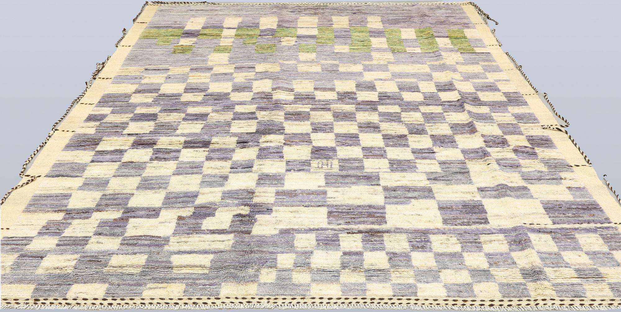 A rug, Morocco design, approx. 291 x 213 cm.