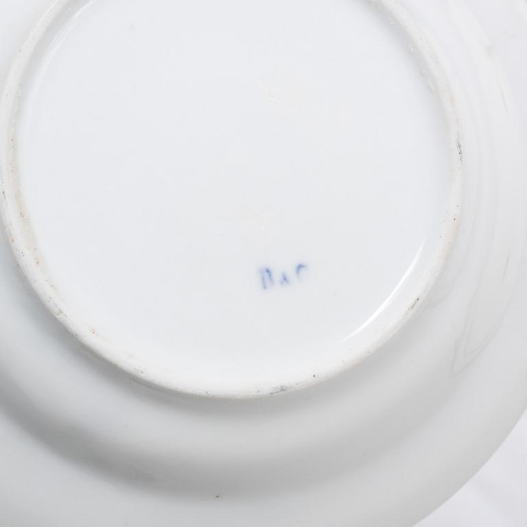A Bing & Gröndahl part dinner service, Dnemanrk, circa 1900. (44 pieces).