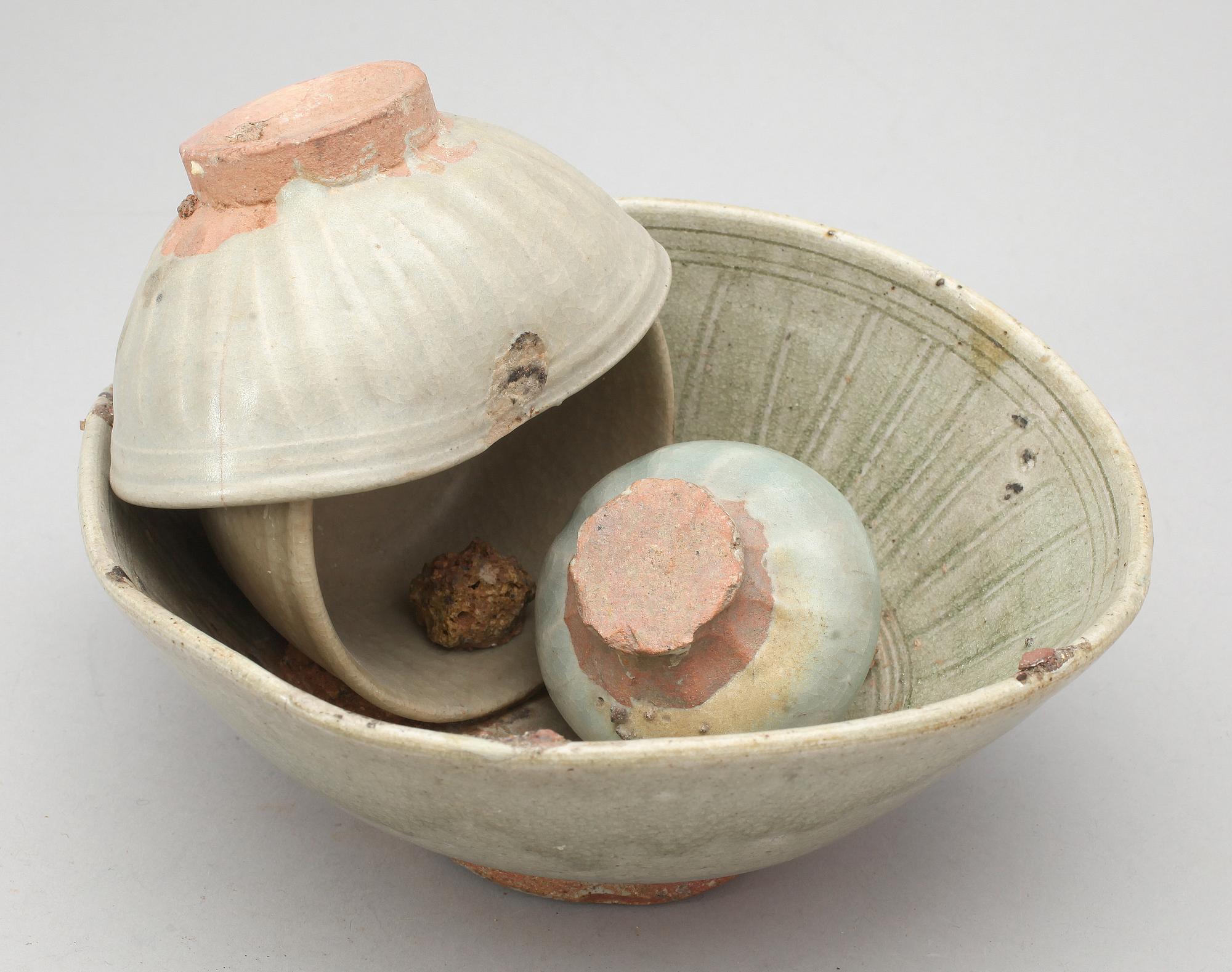 SKÅL, lergods, "Seasculpture", Yuan, 1279-1368.