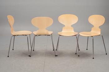 STOLAR, 4 st, "Myran", Arne Jacobsen, Fritz Hansen.