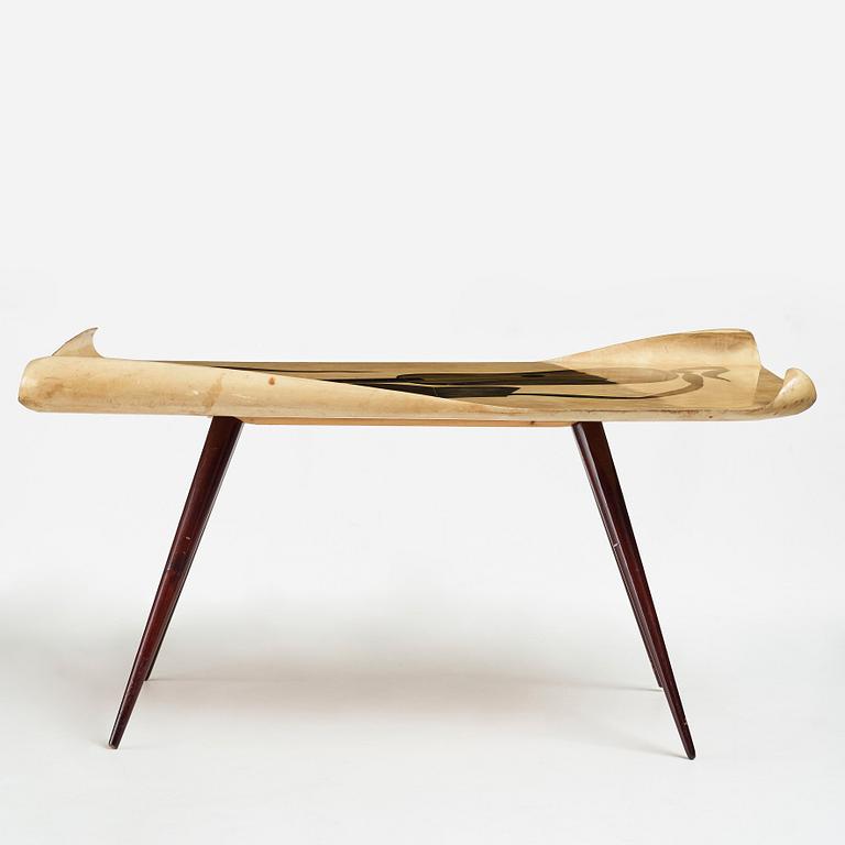 Aldo Tura, attributed to, a side table, Italy 1950-60's.