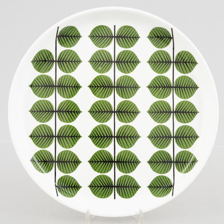 Stig Lindberg, servis, 50 delar, flintgods, "Berså", Gustavsberg, 1900-talets senare del.