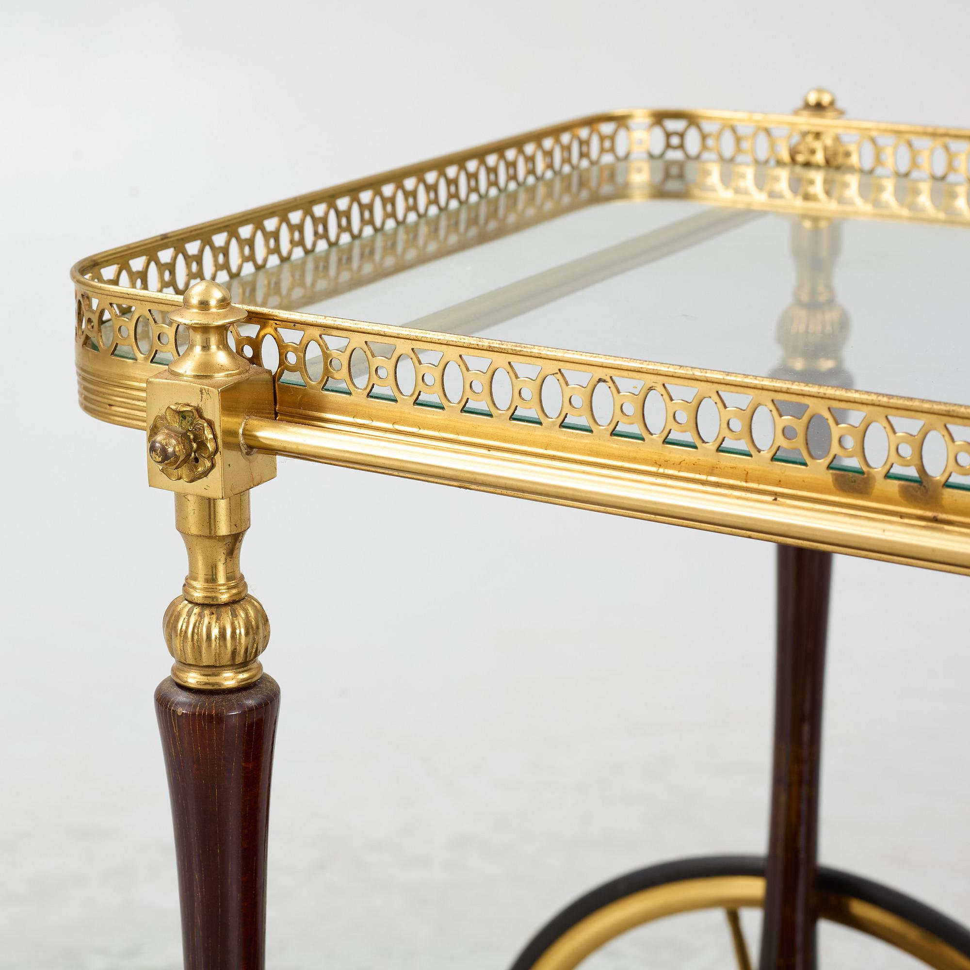 Serving cart, second half of the 20th century.