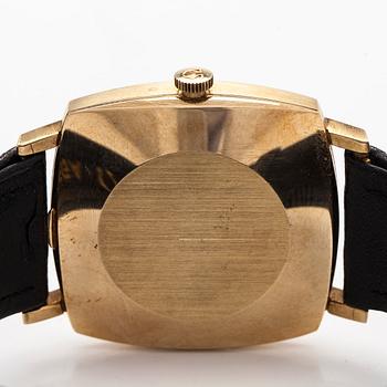 Omega, ”Square de Ville”, 14K kultaa, automaattinen, pleksilasi, noin 1966.