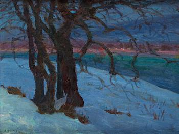 741. Arthur Nikodem, "Innsbruck abendstimmung Im winter".