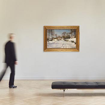 Peder Mork Mönsted, Winter in Jyderup.