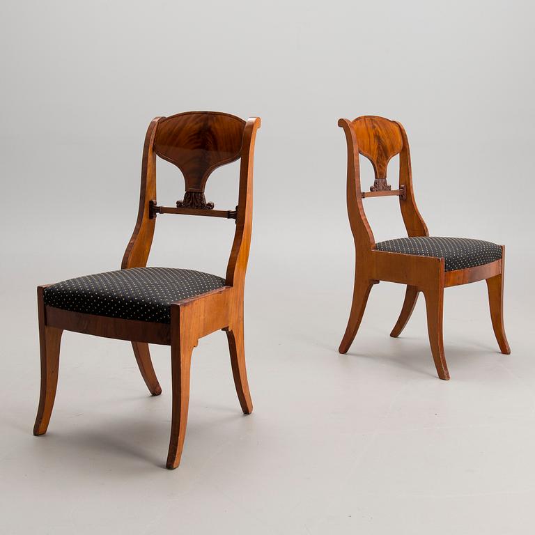 Mid 19th century Russian pair of chairs.