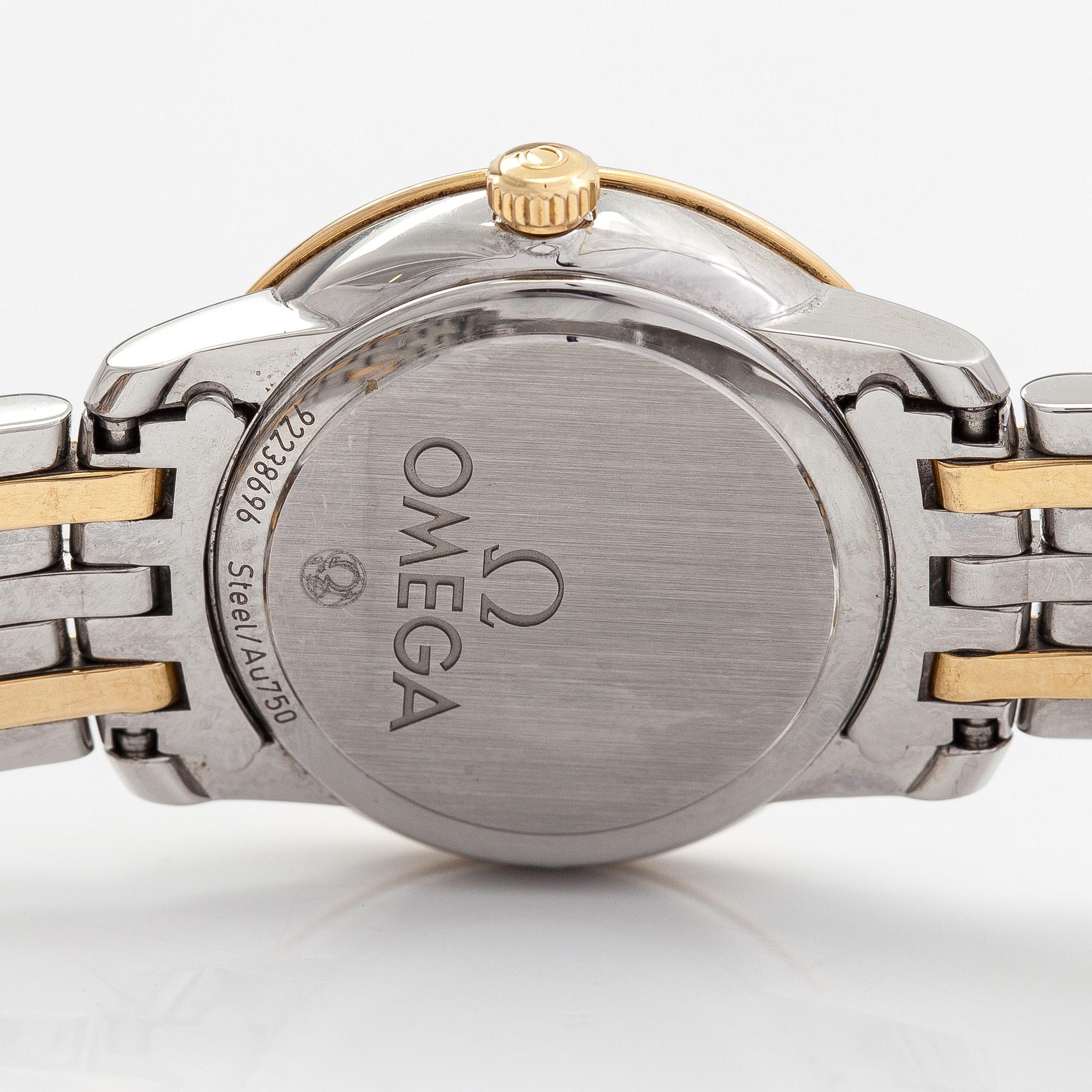 Omega, De Ville, Prestige, wristwatch, 24 mm.