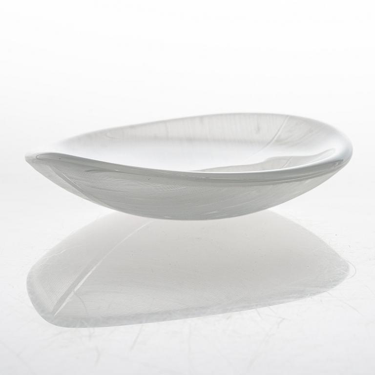 Tapio Wirkkala, skål, glas, modell 3337, signerad Tapio Wirkkala Iittala.