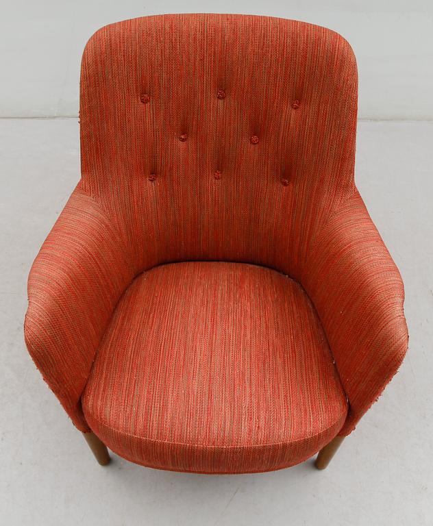 FÅTÖLJ, Carl Malmsten.