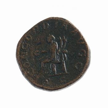 MYNT, brons, Octacilla servera sestertie, ca 240e.Kr.