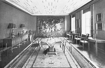 A pair of Otar Hökerberg armchairs, Sweden ca 1925,