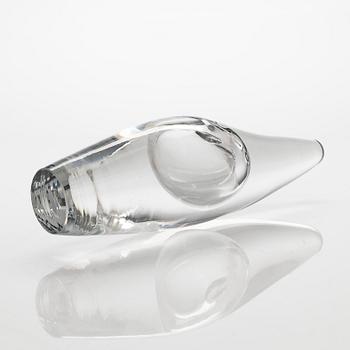 Timo Sarpaneva, an 'Orchid' glass sculpture, signed Timo Sarpaneva Iittala 3568.