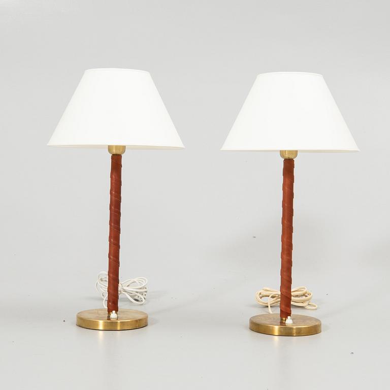 Table lamps, a pair, ASEA, "E1251", Swedish Modern, 1950s.