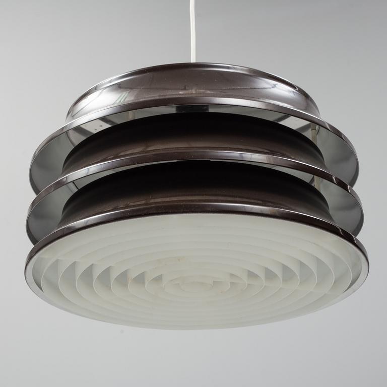 A set of four ceiling lamps from the 1960's/70's.