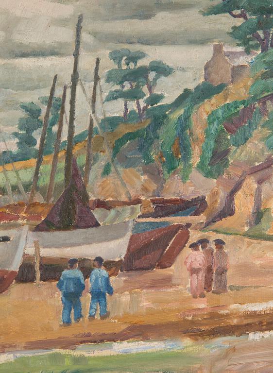 Marcus Collin, Boats on the Shore.