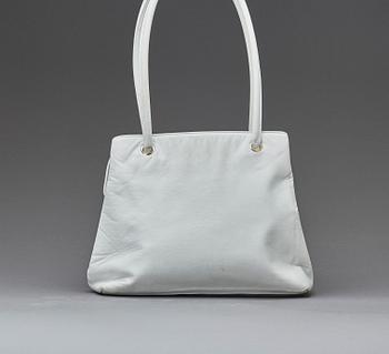 VÄSKA, Chanel, vit.